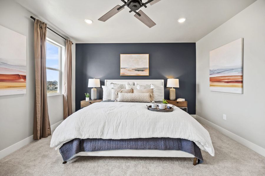 Furnished interior view inside a new home in Pony Park, Colorado Springs (Image 32).