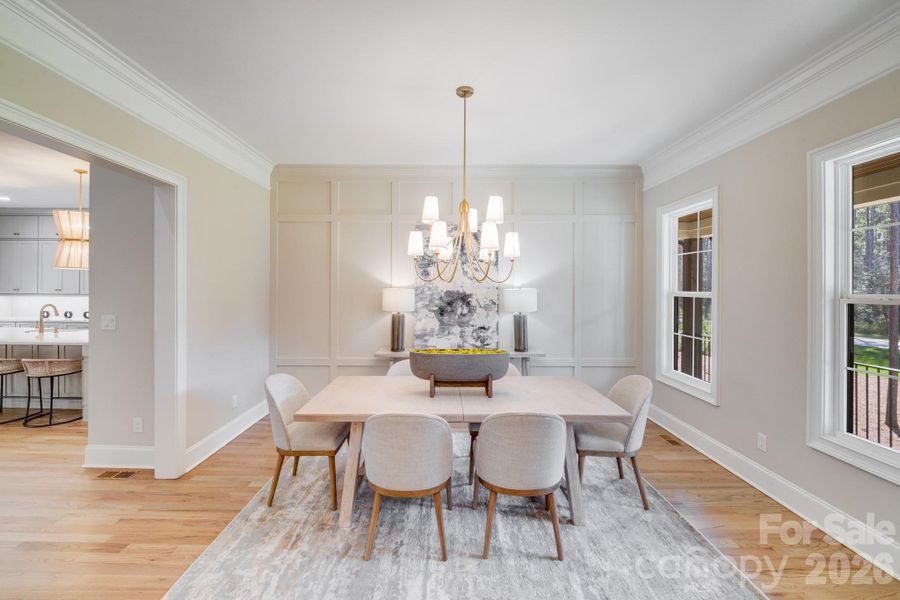 Furnished interior view inside a new home in , Lancaster (Image 36).