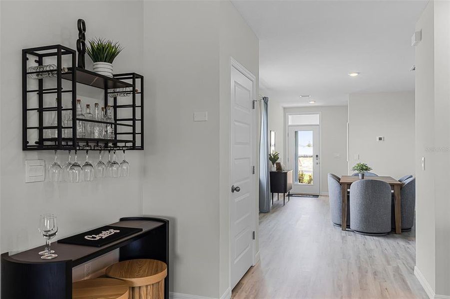 Furnished interior view inside a new home in , Haines City (Image 18).