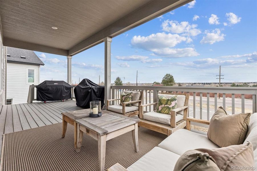 Exterior details and patio area of a home in , Littleton (Image 3).