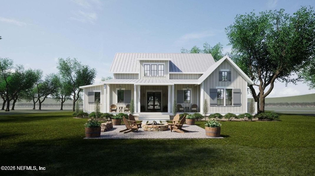 Front exterior of a new home in , St. Augustine, FL, highlighting curb appeal (Image 5). Front exterior of a new home in , St. Augustine, FL, highlighting curb appeal (Image 5).