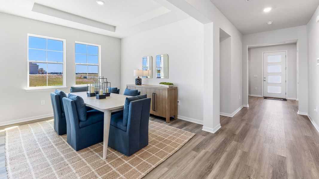 Representative furnished interior of a home built from the Camden by D.R. Horton in Solera at Lakewood Ranch, Lakewood Ranch (Image 12).