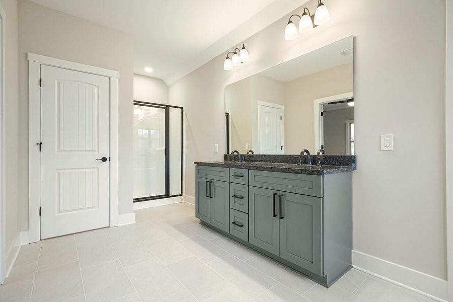 Furnished interior view inside a new home in , Acworth (Image 17).