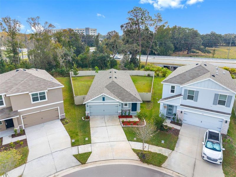 Front exterior of a new home in North Park Isle, Plant City, FL, highlighting curb appeal (Image 2). Front exterior of a new home in North Park Isle, Plant City, FL, highlighting curb appeal (Image 2).
