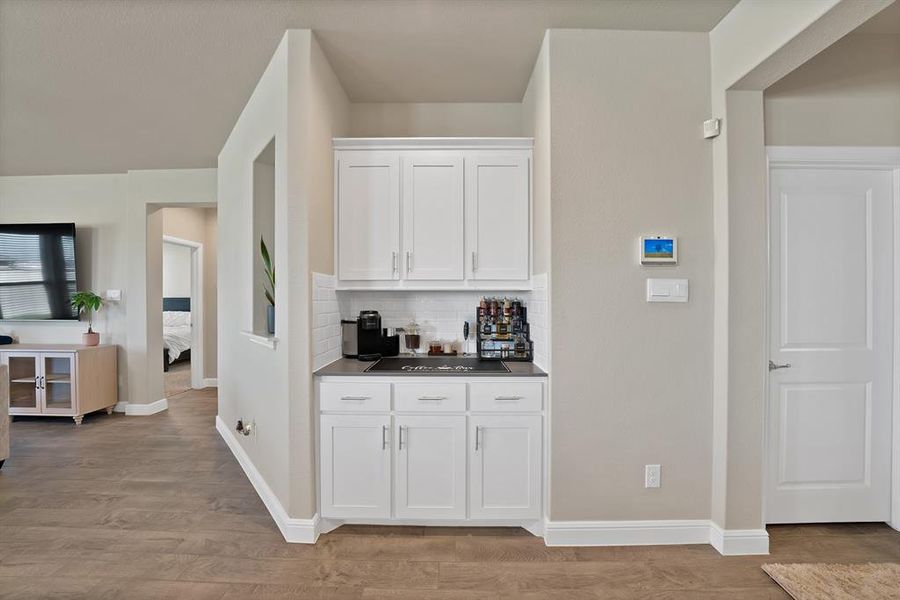 Furnished interior view inside a new home in Pecan Square, Northlake (Image 32).