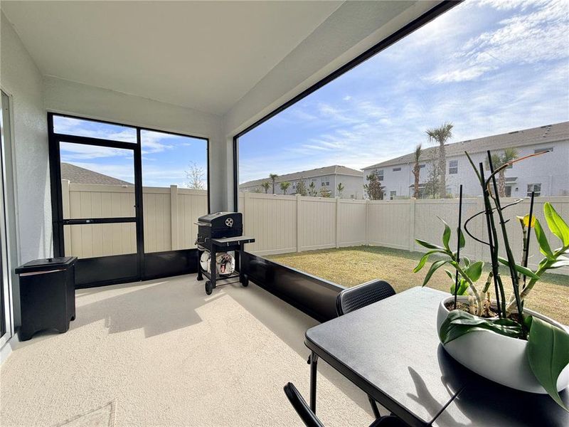 Exterior details and patio area of a home in Westview Community Group Page, Kissimmee (Image 22).