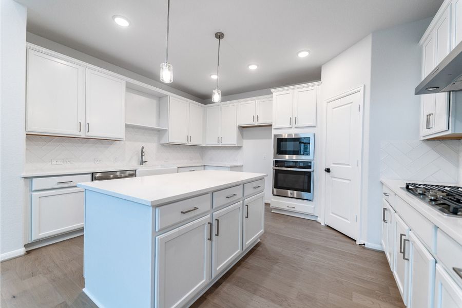 Furnished interior view inside a new home in Santa Rita Ranch, Liberty Hill (Image 4).