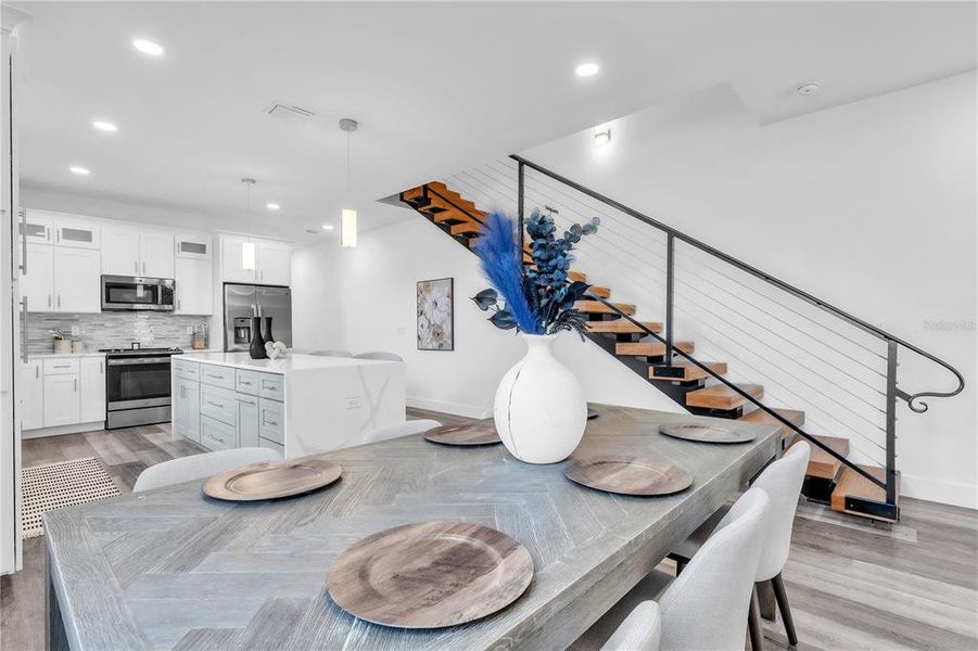 Furnished interior view inside a new home in , Pinellas Park (Image 8).