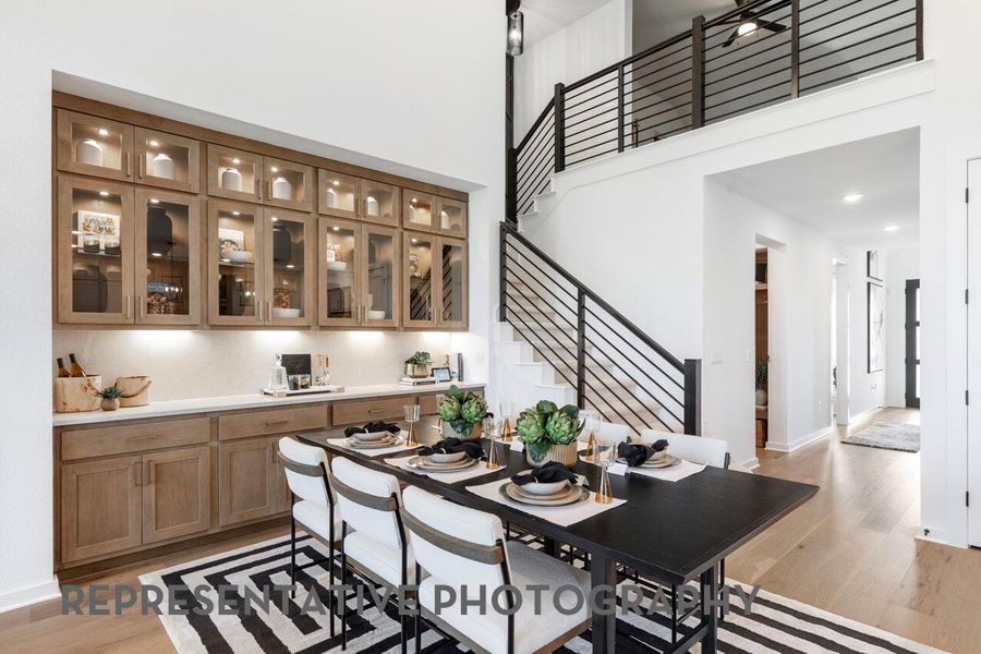 Furnished interior view inside a new home in Easton Park, Austin (Image 34).