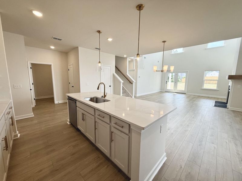 Furnished interior view inside a new home in , Summerville (Image 13).