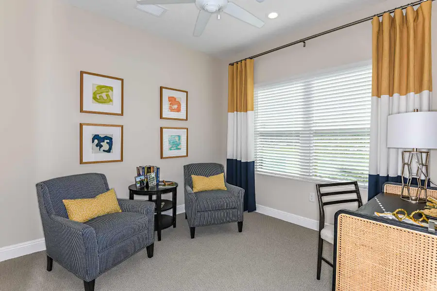 Representative furnished interior of a home built from the Sandcastle 2 by Neal Communities in Grand Park, Sarasota (Image 7).