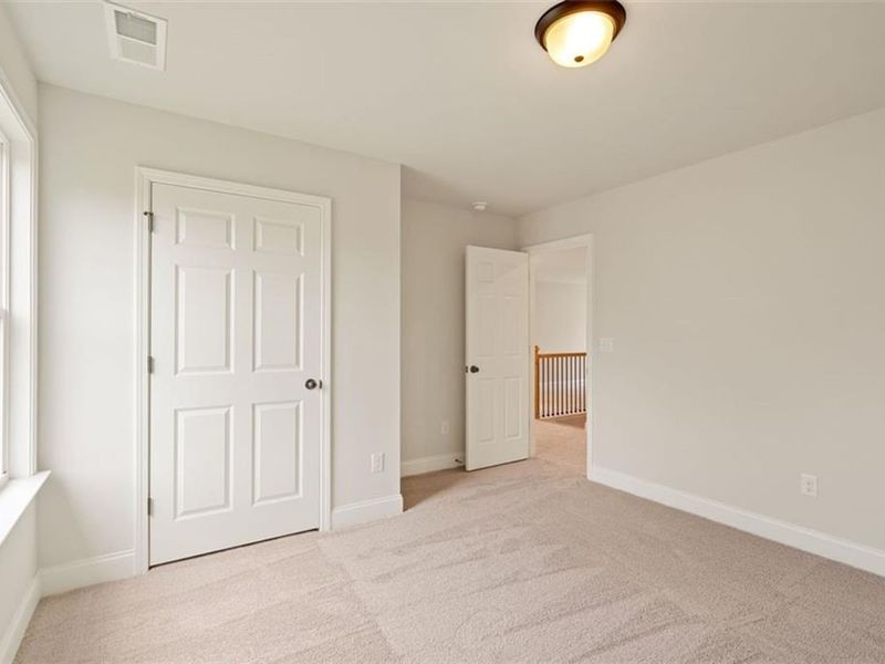 Spacious, unfurnished interior of a new home in Wehunt Meadows, Hoschton (Image 28). Spacious, unfurnished interior of a new home in Wehunt Meadows, Hoschton (Image 28).