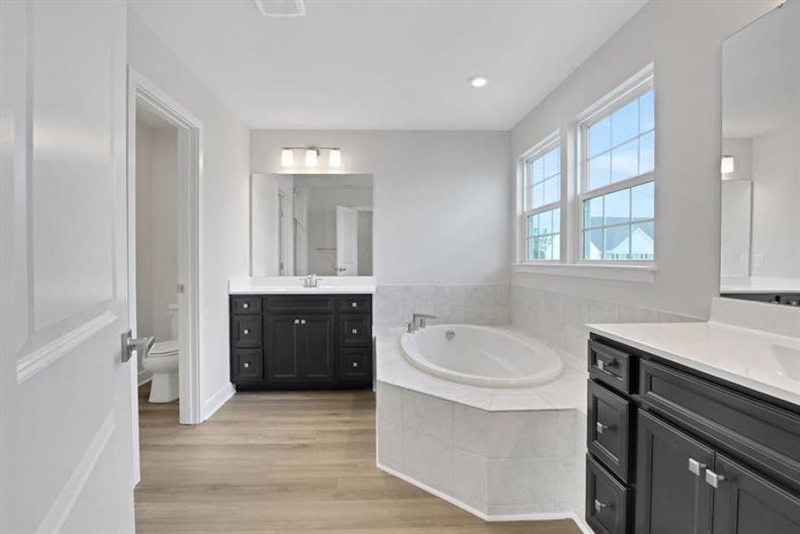 Furnished interior view inside a new home in Edinburgh, Locust Grove (Image 13).