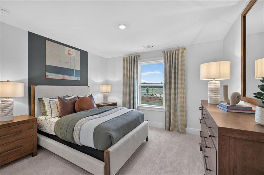 Furnished interior view inside a new home in Amherst, McDonough (Image 11).