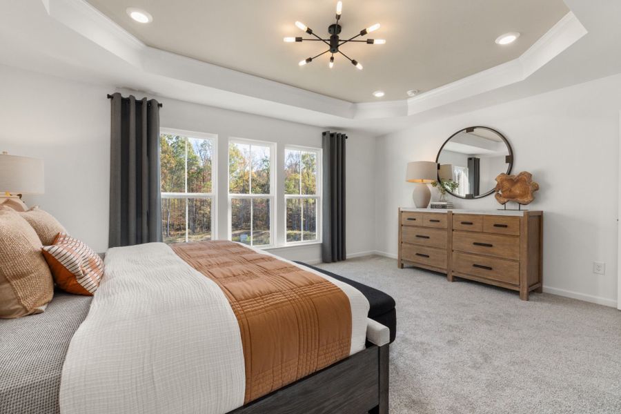 Furnished interior view inside a new home in Flemingfield, Greensboro (Image 12).