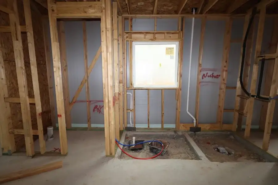 In-progress construction of a new home in Grand Central Park 55' Homesites, Conroe, TX (Image 7). In-progress construction of a new home in Grand Central Park 55' Homesites, Conroe, TX (Image 7).