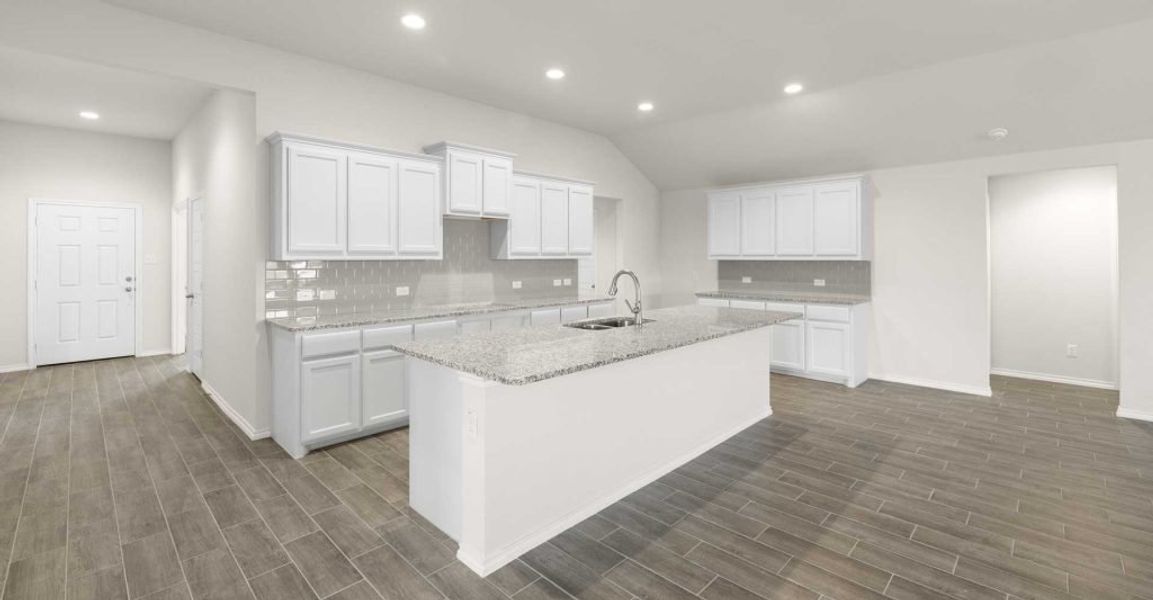 Representative exterior photo of a completed home built from the Walden II by Impression Homes in Mountain Valley, Burleson, TX (Image 20). Representative exterior photo of a completed home built from the Walden II by Impression Homes in Mountain Valley, Burleson, TX (Image 20).