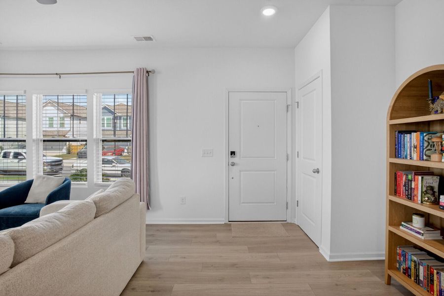 Furnished interior view inside a new home in , Summerville (Image 5). Furnished interior view inside a new home in , Summerville (Image 5).