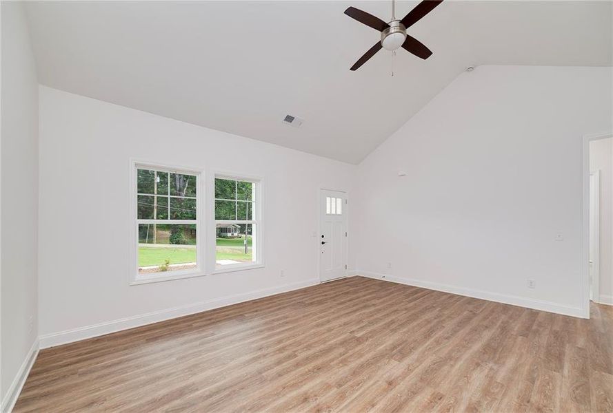Spacious, unfurnished interior of a new home in , Canton (Image 16).