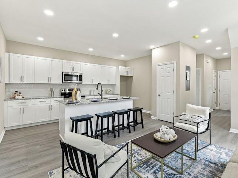 Furnished interior view inside a new home in , Rome (Image 7).