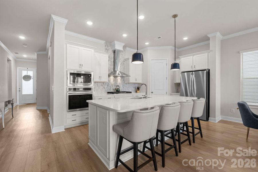 Furnished interior view inside a new home in Encore at Streamside - Classic Series, Waxhaw (Image 12).