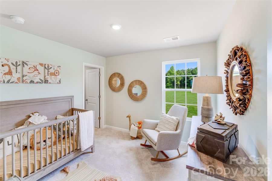 Furnished interior view inside a new home in Walkers Mill, Edgemoor (Image 22).