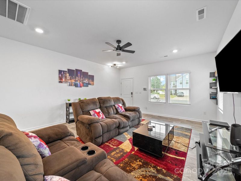 Furnished interior view inside a new home in , Dallas (Image 10). Furnished interior view inside a new home in , Dallas (Image 10).