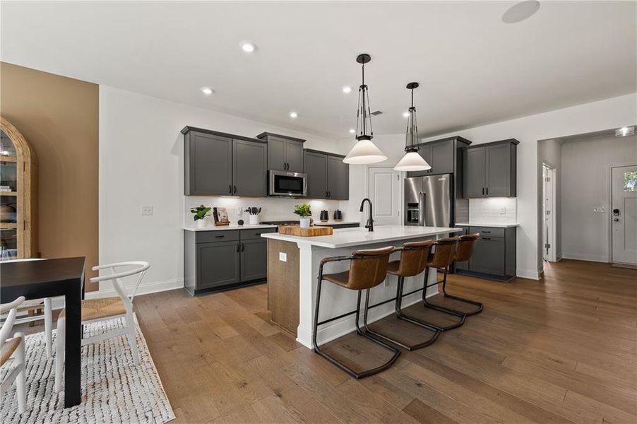 Furnished interior view inside a new home in Berkeley Mill, Cumming (Image 5).