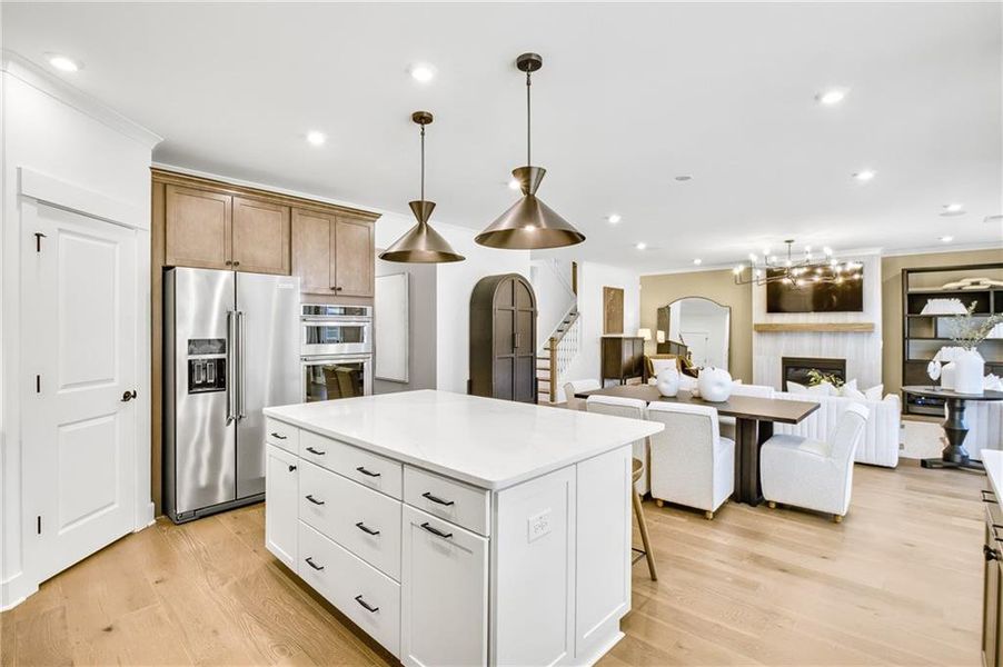 Furnished interior view inside a new home in Ashworth Estates, Powder Springs (Image 6).