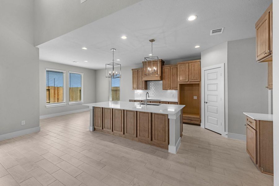 Furnished interior view inside a new home in Morton Creek Ranch, Katy (Image 14).