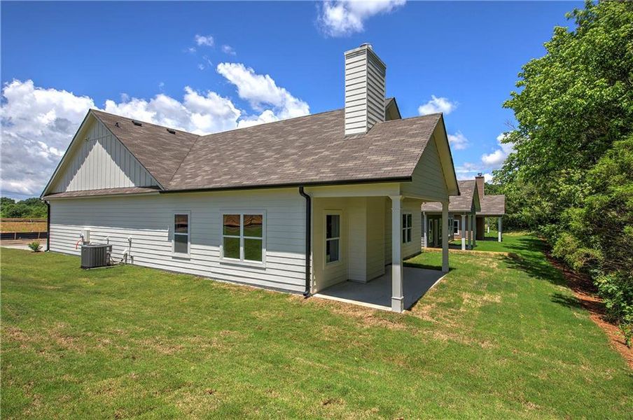 Exterior details and patio area of a home in , Cartersville (Image 4).