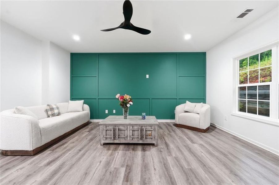 Furnished interior view inside a new home in , Gainesville (Image 9).
