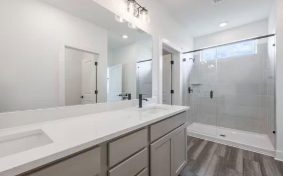 Furnished interior view inside a new home in , Kyle (Image 4). Furnished interior view inside a new home in , Kyle (Image 4).