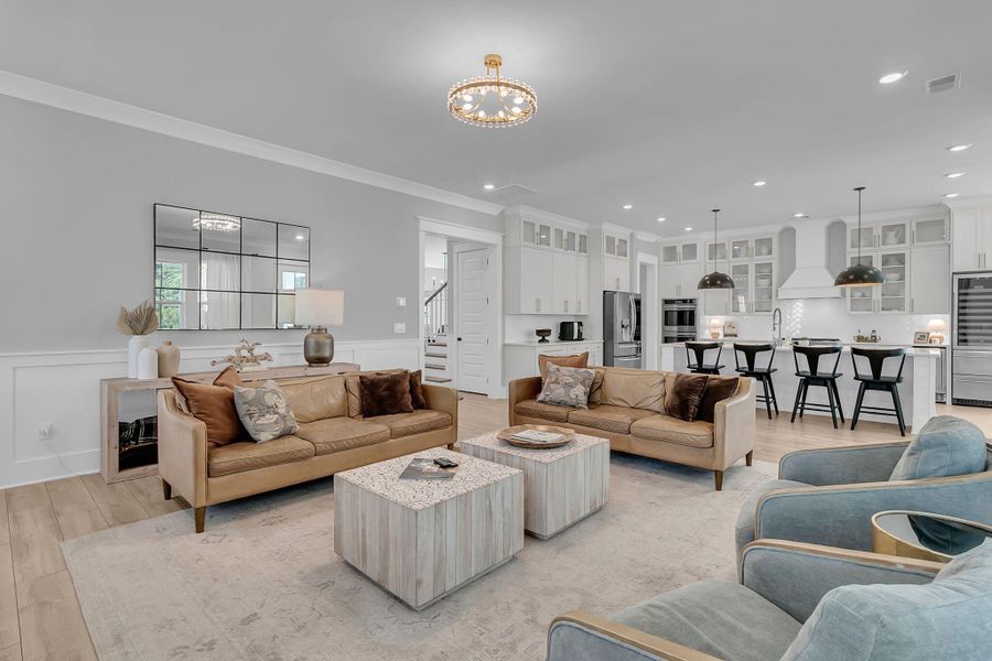 Furnished interior view inside a new home in Carolina Park: Riverside, Mount Pleasant (Image 74). Furnished interior view inside a new home in Carolina Park: Riverside, Mount Pleasant (Image 74).