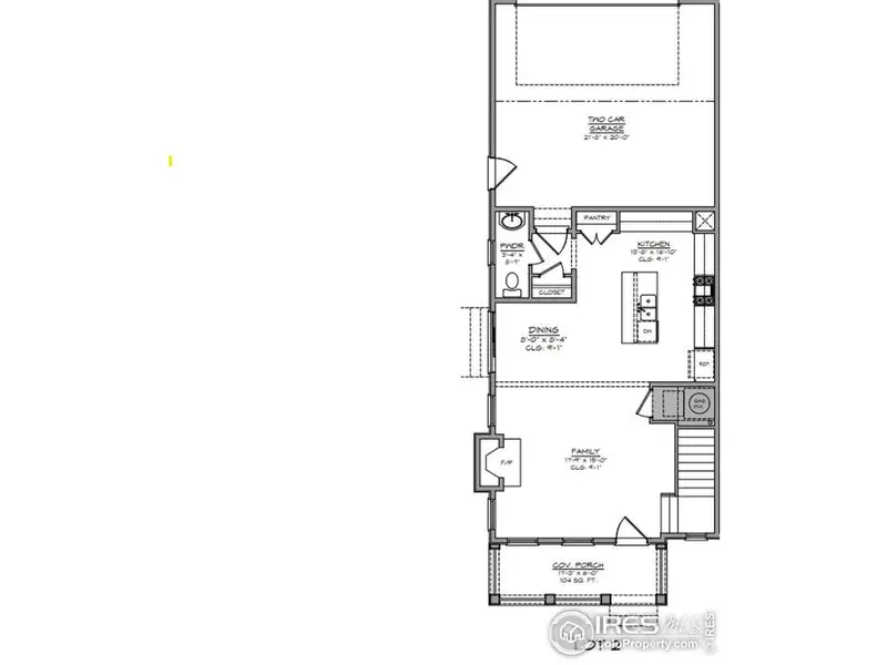 2D floor plan layout of this home in Westerly, Erie, CO (Image 3).