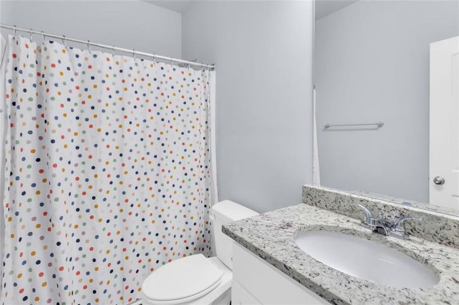 Furnished interior view inside a new home in , Clarkesville (Image 14).