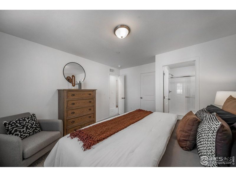 Furnished interior view inside a new home in , Johnstown (Image 22). Furnished interior view inside a new home in , Johnstown (Image 22).