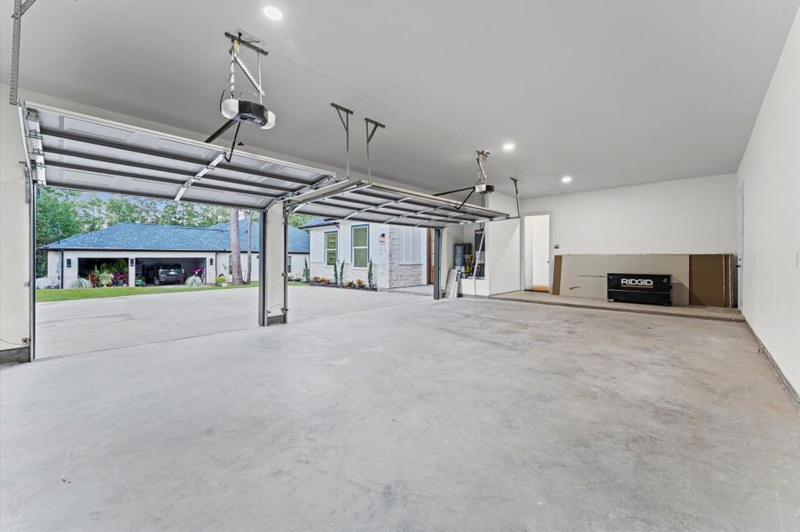 3 car garage