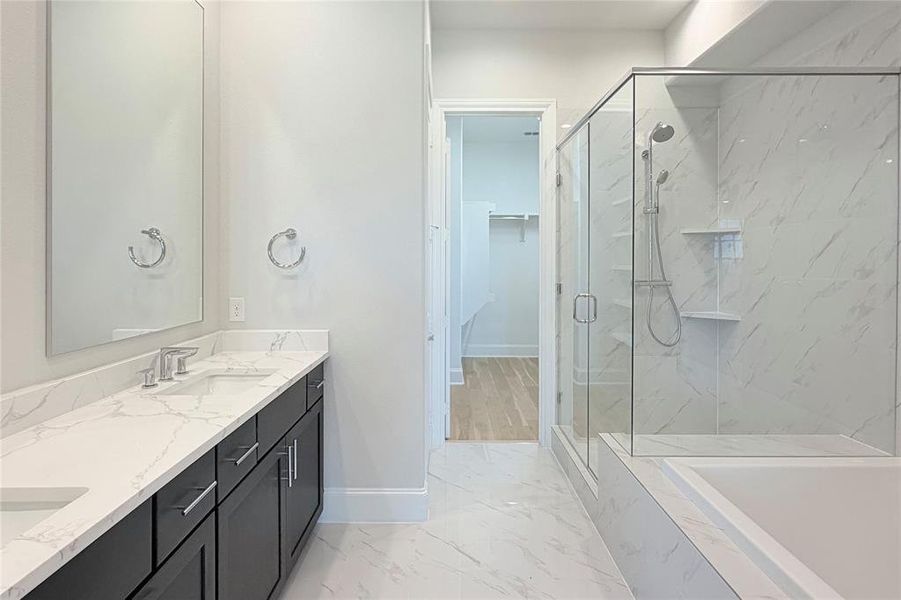 Progress photo of actual unit.