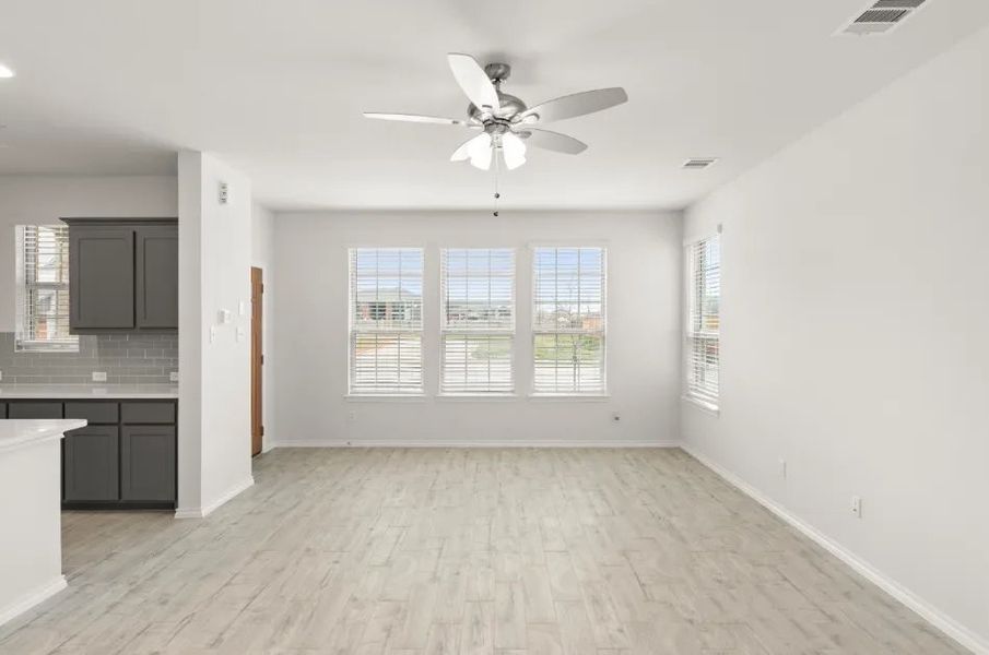 Front exterior of a new home in Sanger Circle, Sanger, TX, highlighting curb appeal (Image 9).