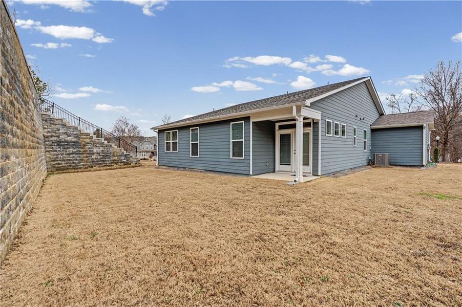 Exterior details and patio area of a home in , Cartersville (Image 30).