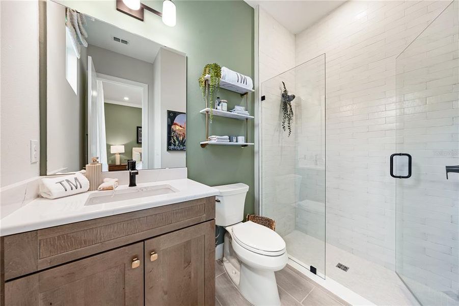 Furnished interior view inside a new home in Esplanade at Skye Ranch, Sarasota (Image 35).