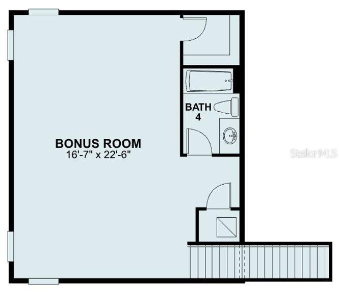 2D floor plan layout of this home in Center Lake on the Park, St. Cloud, FL (Image 3). 2D floor plan layout of this home in Center Lake on the Park, St. Cloud, FL (Image 3).