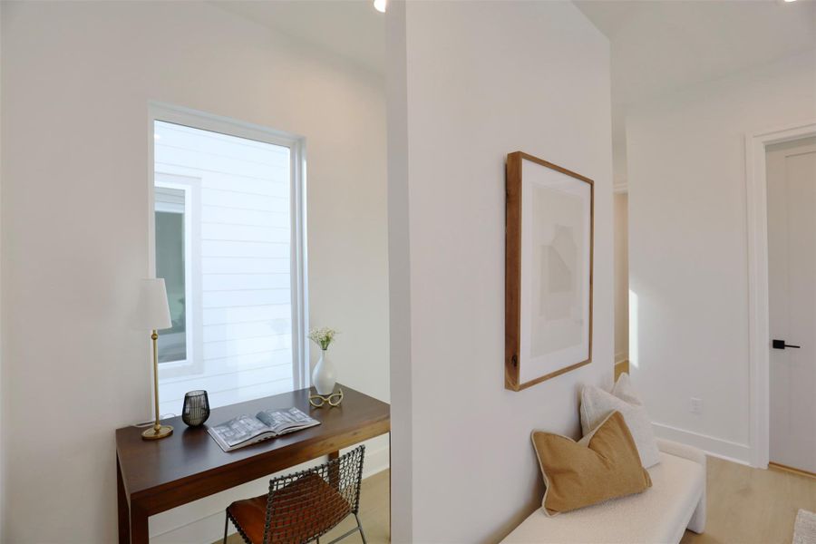 Furnished interior view inside a new home in , Houston (Image 14).