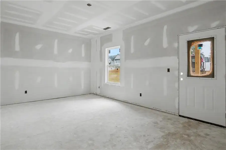 In-progress construction of a new home in , Norcross, GA (Image 5).