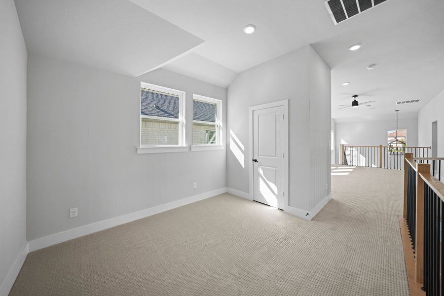 Spacious, unfurnished interior of a new home in Fields - 40' Lots, Frisco (Image 32). Spacious, unfurnished interior of a new home in Fields - 40' Lots, Frisco (Image 32).