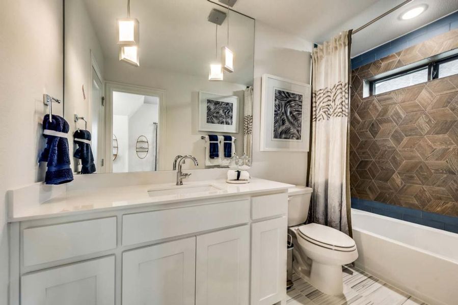 Representative furnished interior of a home built from the Grand Whitehall by Grand Homes in Grand Oaks, Celina (Image 32).