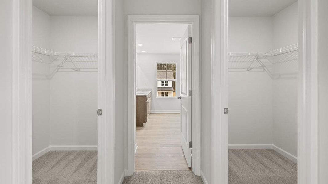 Spacious, unfurnished interior of a new home in Hamptons at Riverwood South, Dallas (Image 47).