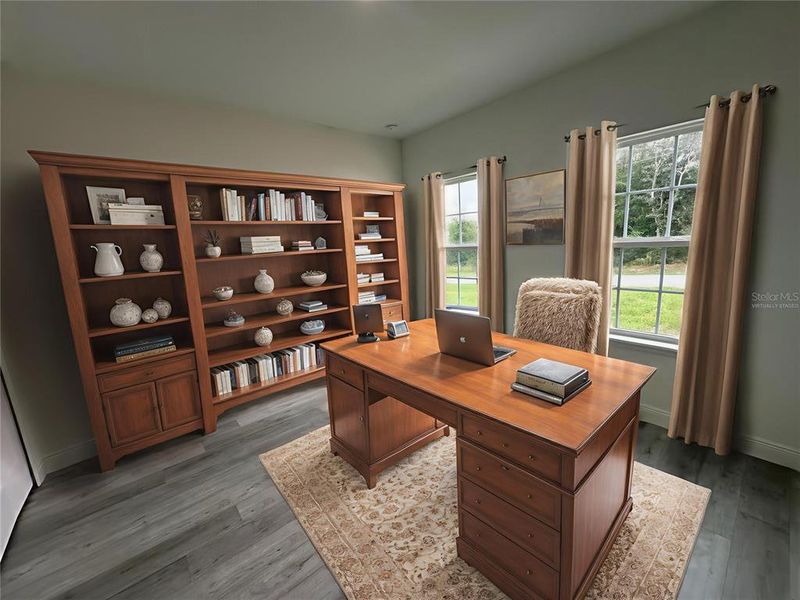 Furnished interior view inside a new home in , Citrus Springs (Image 10).