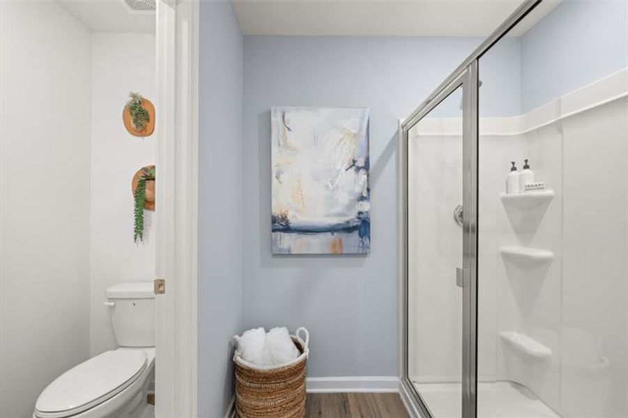 Furnished interior view inside a new home in Towns at Ivy Creek, Buford (Image 5).